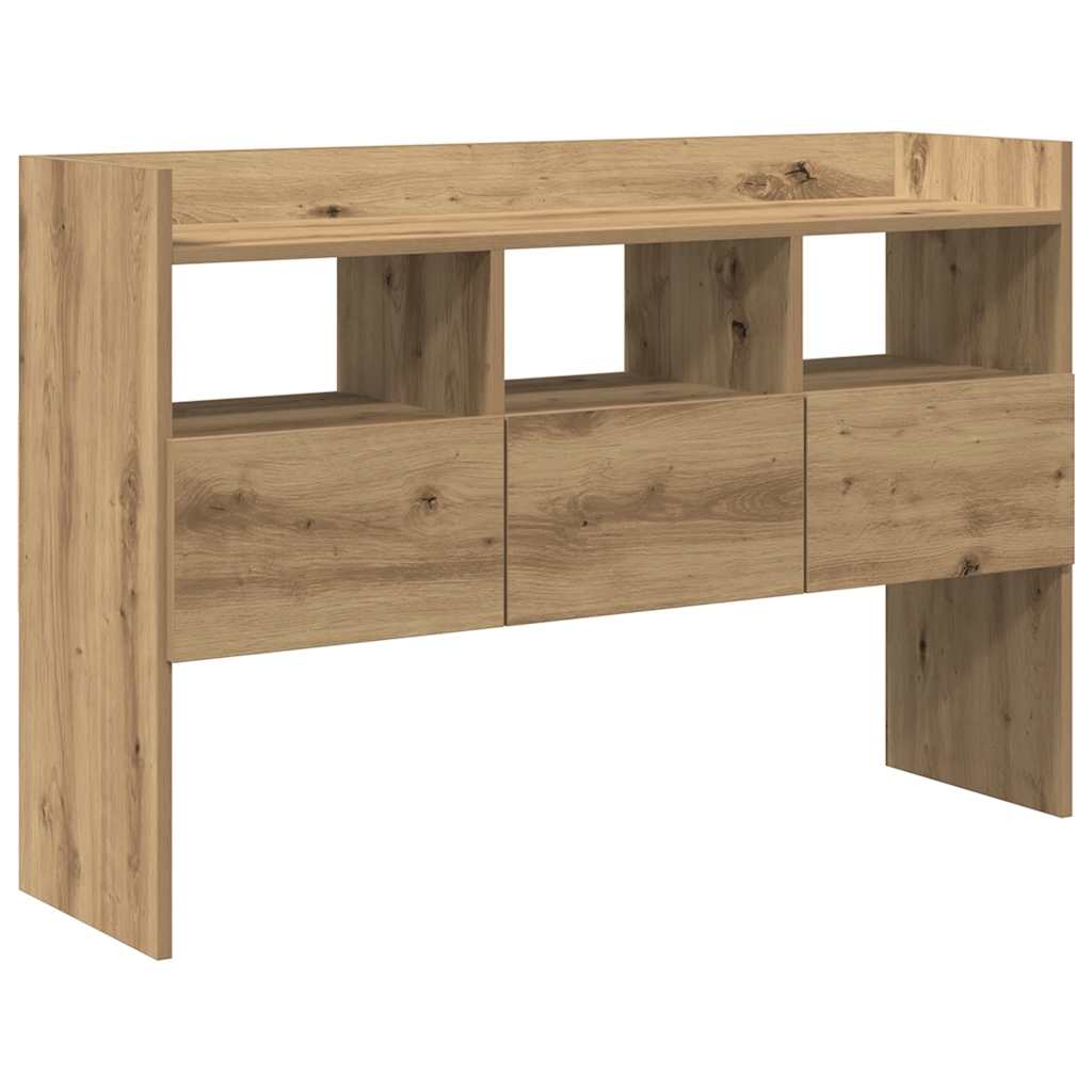 Dressoir 105x30x70 cm bewerkt hout artisanaal eikenkleurig is nu te koop bij PeponiXL, paradijselijk wonen!