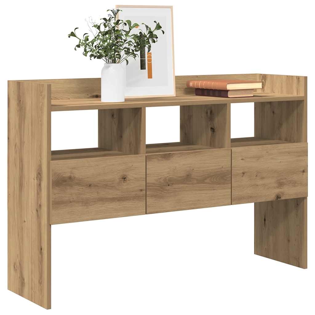 Dressoir 105x30x70 cm bewerkt hout artisanaal eikenkleurig is nu te koop bij PeponiXL, paradijselijk wonen!