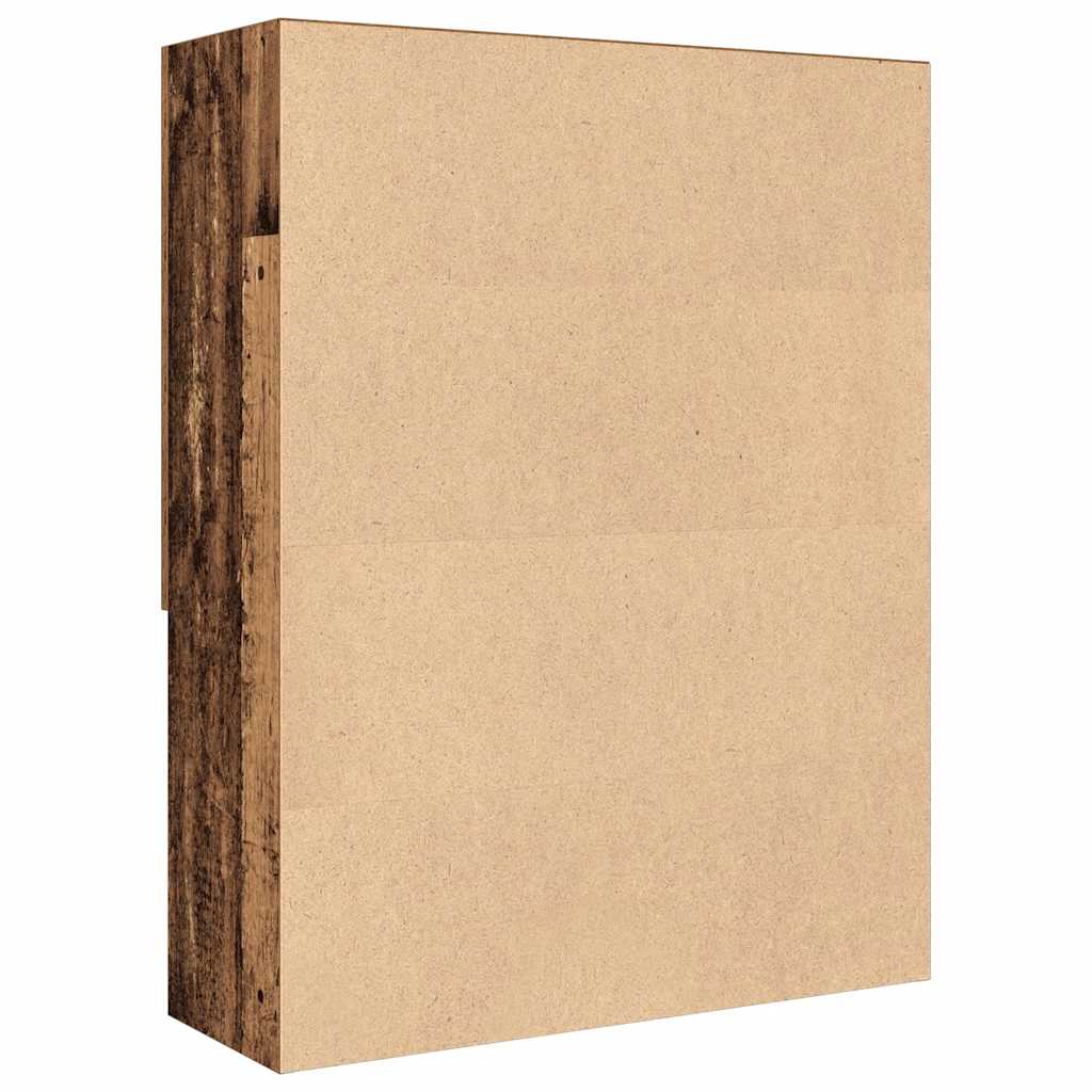Wasmachinekast 70,5x25,5x90 cm oud houtkleurig is nu te koop bij PeponiXL, paradijselijk wonen!