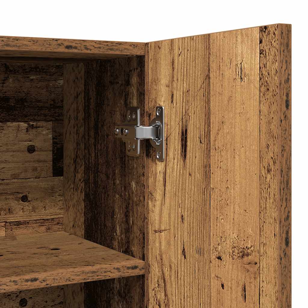 Wasmachinekast 70,5x25,5x90 cm oud houtkleurig is nu te koop bij PeponiXL, paradijselijk wonen!