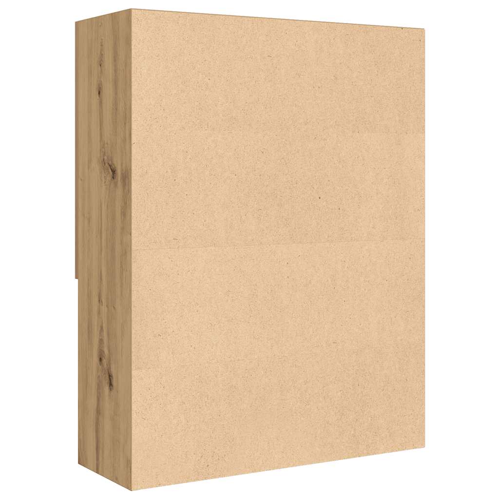 Wasmachinekast 70,5x25,5x90 cm artisanaal eikenkleur is nu te koop bij PeponiXL, paradijselijk wonen!