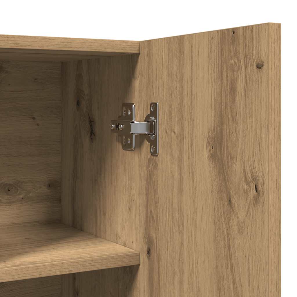 Wasmachinekast 70,5x25,5x90 cm artisanaal eikenkleur is nu te koop bij PeponiXL, paradijselijk wonen!
