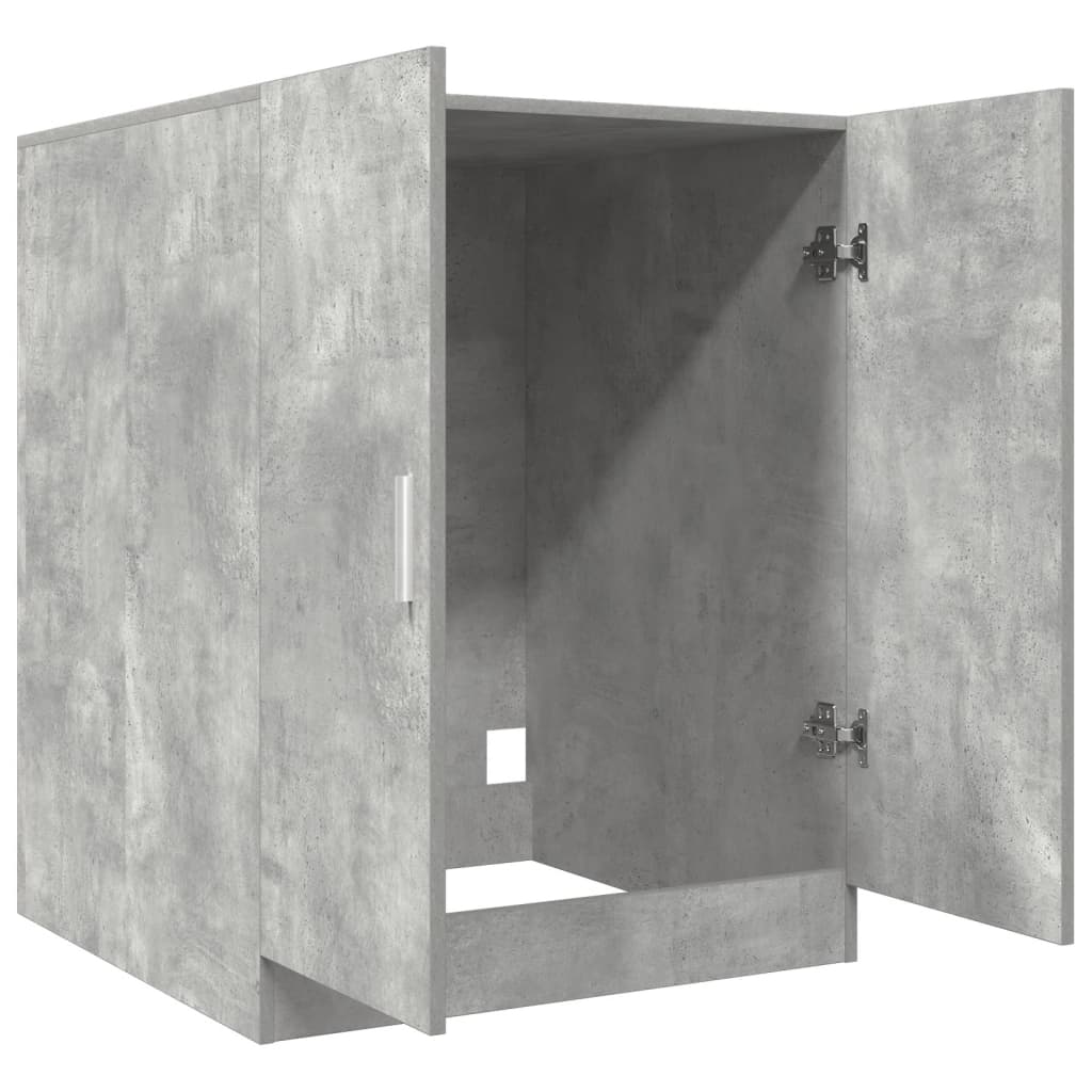 Wasmachinekast 70,5x71,5x91,5 cm betongrijs is nu te koop bij PeponiXL, paradijselijk wonen!