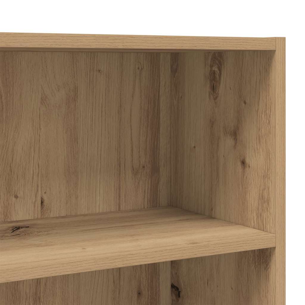 Wasmachinekast 64x24x190 cm artisanaal eikenkleur is nu te koop bij PeponiXL, paradijselijk wonen!