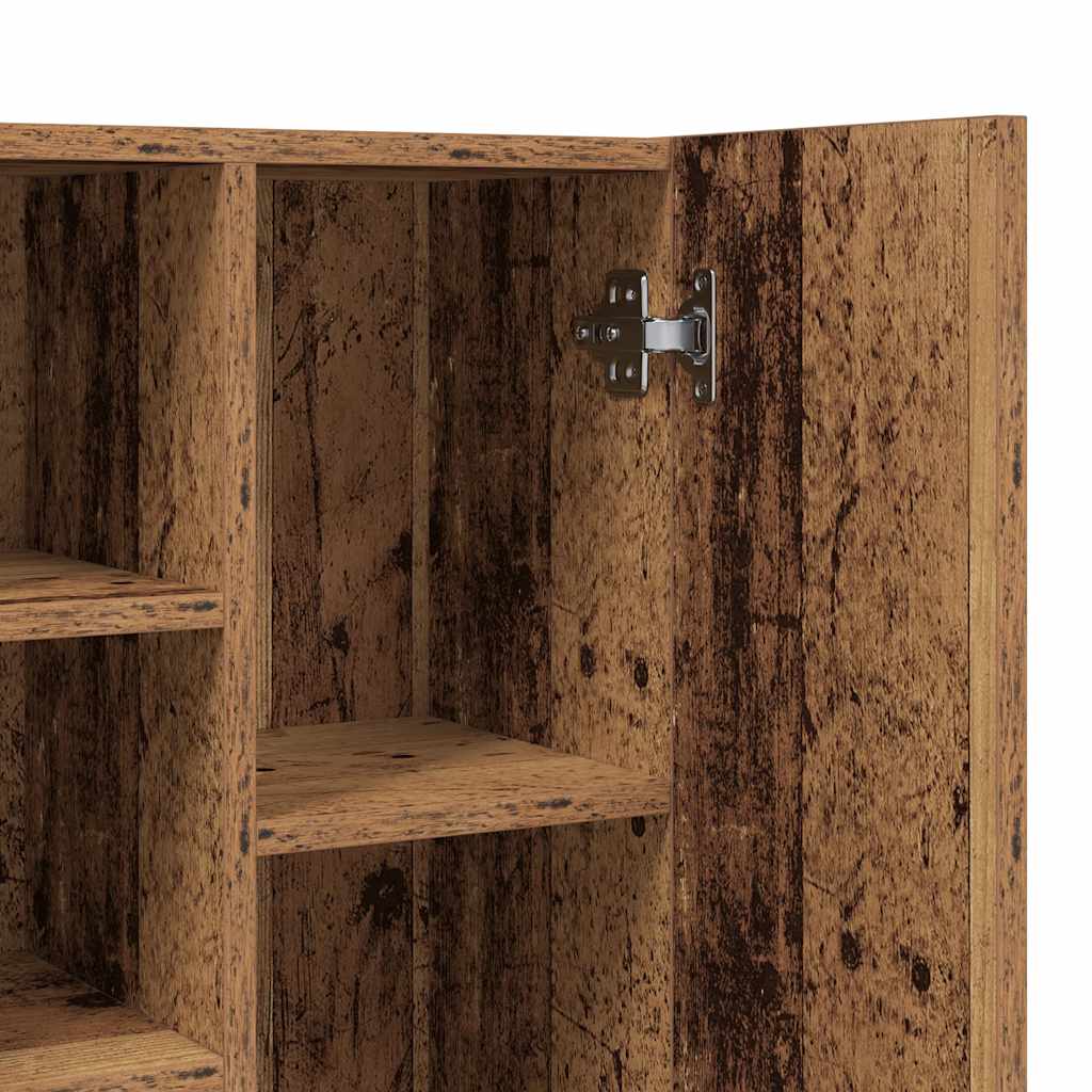 Wasmachinekast 64x25,5x190 cm oud houtkleurig is nu te koop bij PeponiXL, paradijselijk wonen!