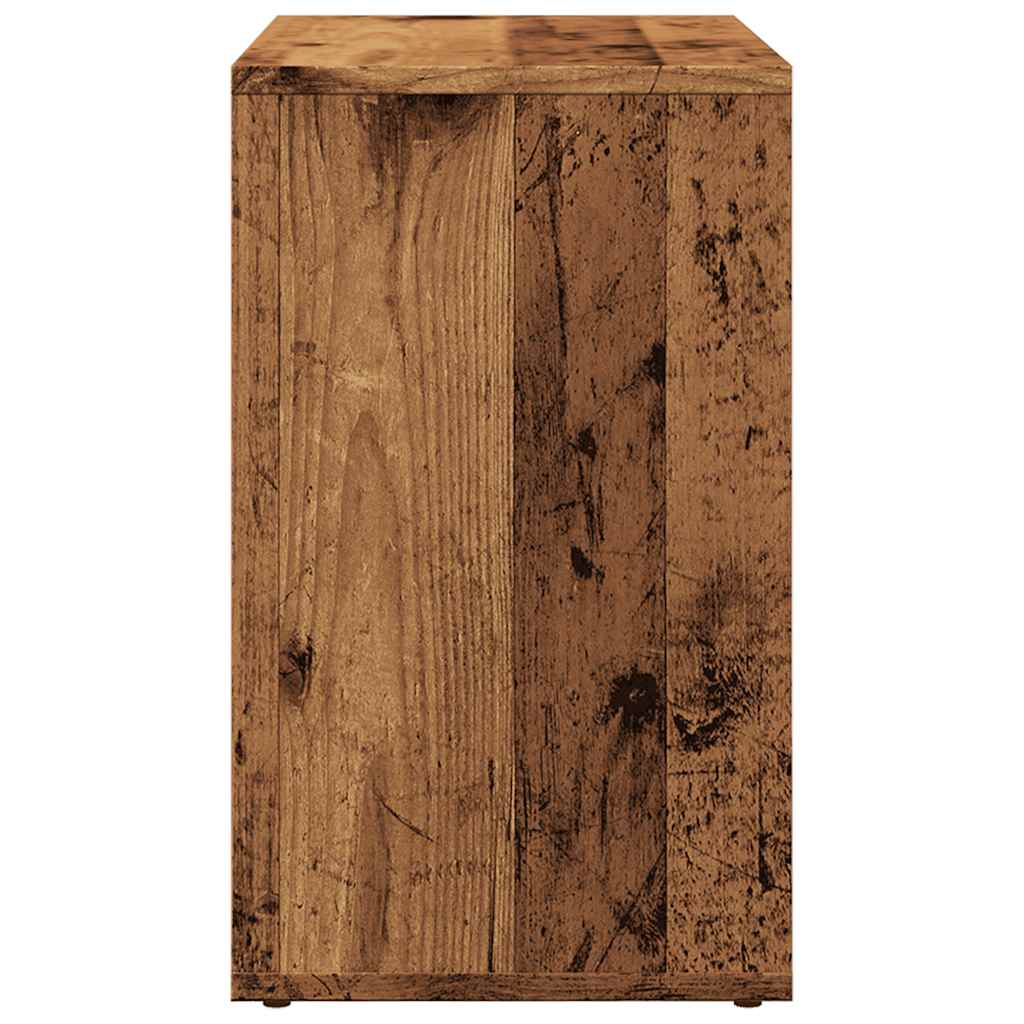 3-delige Tafeltjesset bewerkt hout oud houtkleurig is nu te koop bij PeponiXL, paradijselijk wonen!