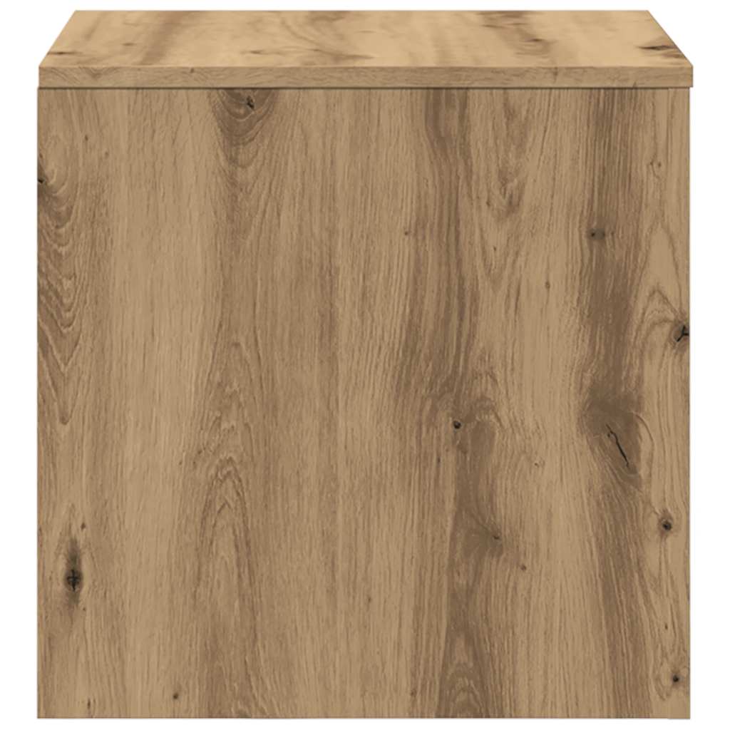 Bijzettafels 3 st bewerkt hout artisanaal eikenkleur is nu te koop bij PeponiXL, paradijselijk wonen!