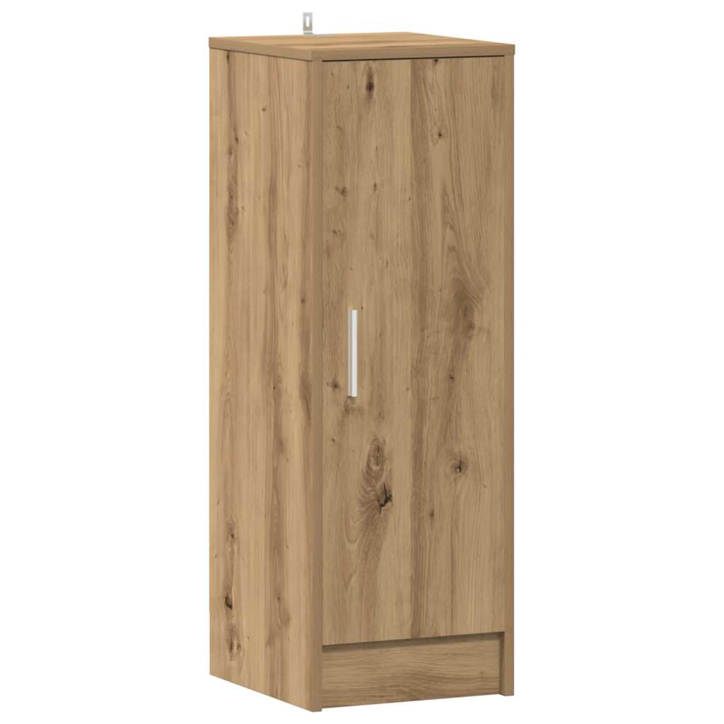 Schoenenkast 32x35x92 cm bewerkt hout oud houtkleurig is nu te koop bij PeponiXL, paradijselijk wonen!