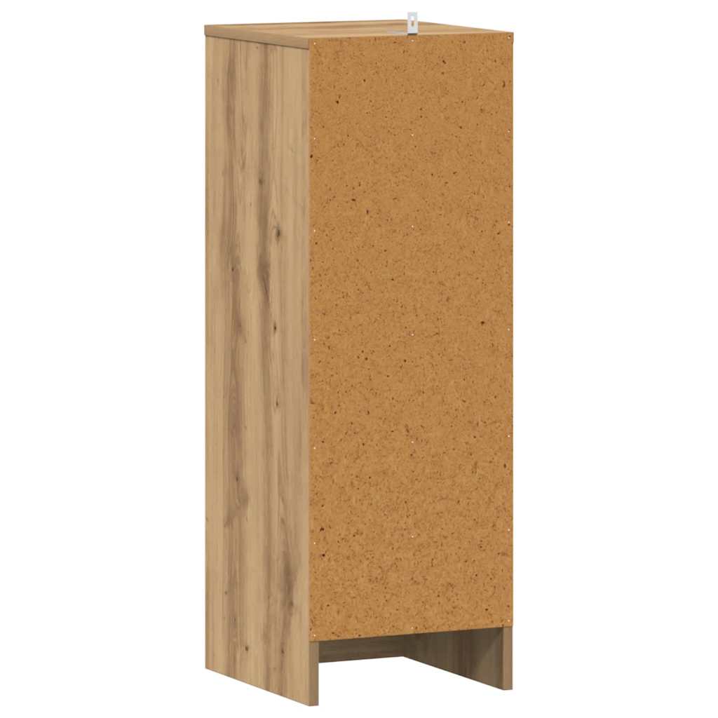 Schoenenkast 32x35x92 cm bewerkt hout oud houtkleurig is nu te koop bij PeponiXL, paradijselijk wonen!