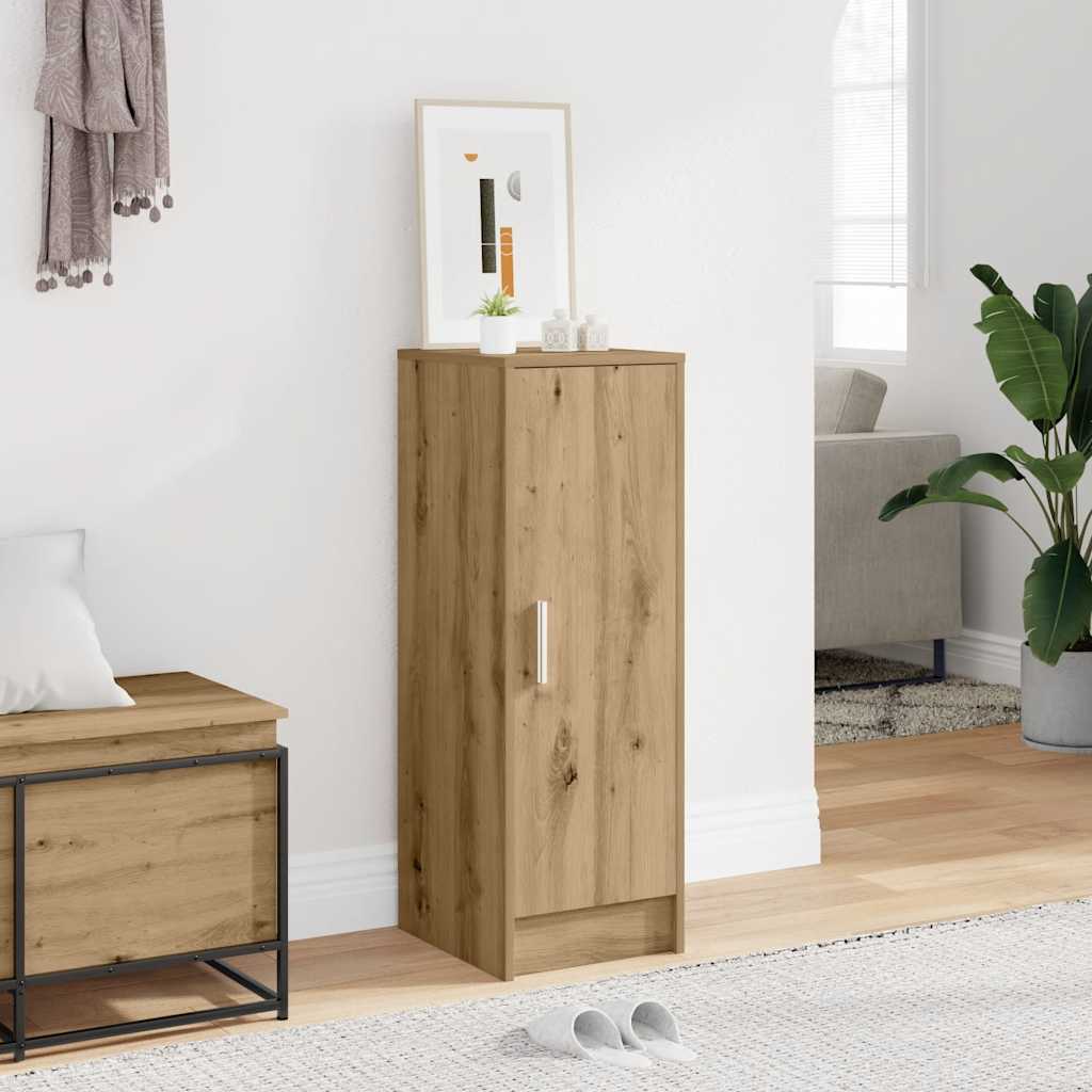 Schoenenkast 32x35x92 cm bewerkt hout oud houtkleurig is nu te koop bij PeponiXL, paradijselijk wonen!