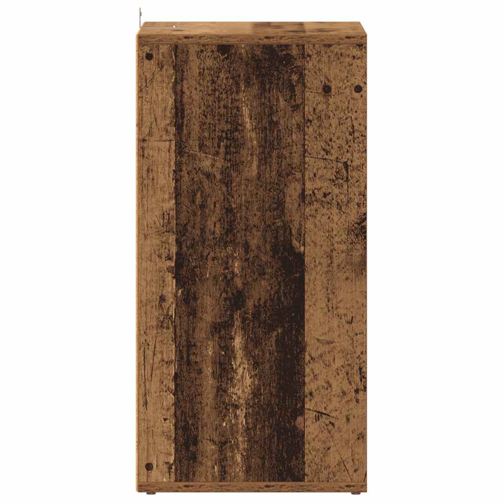 Schoenenkast 32x35x70 cm bewerkt hout oud houtkleurig is nu te koop bij PeponiXL, paradijselijk wonen!
