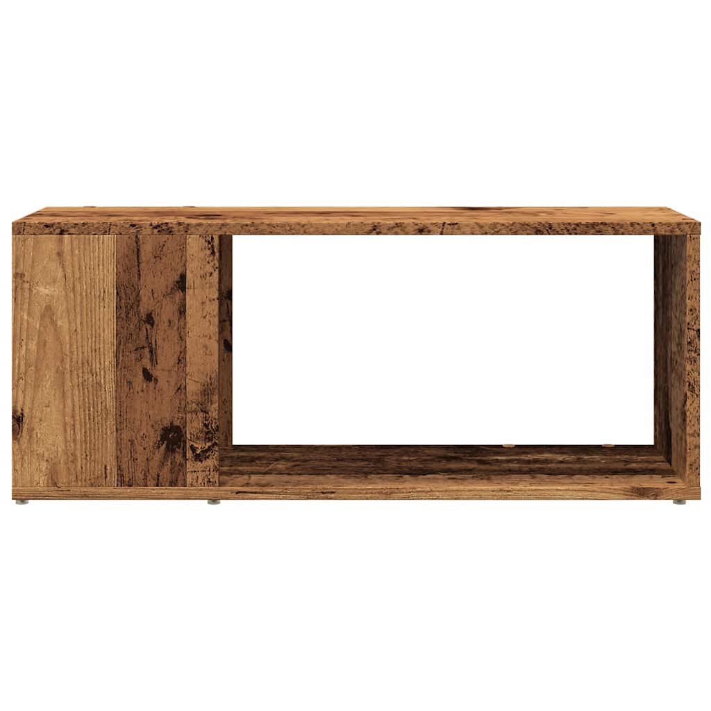 Tv-meubel 80x24x32cm bewerkt hout oud houtkleurig is nu te koop bij PeponiXL, paradijselijk wonen!