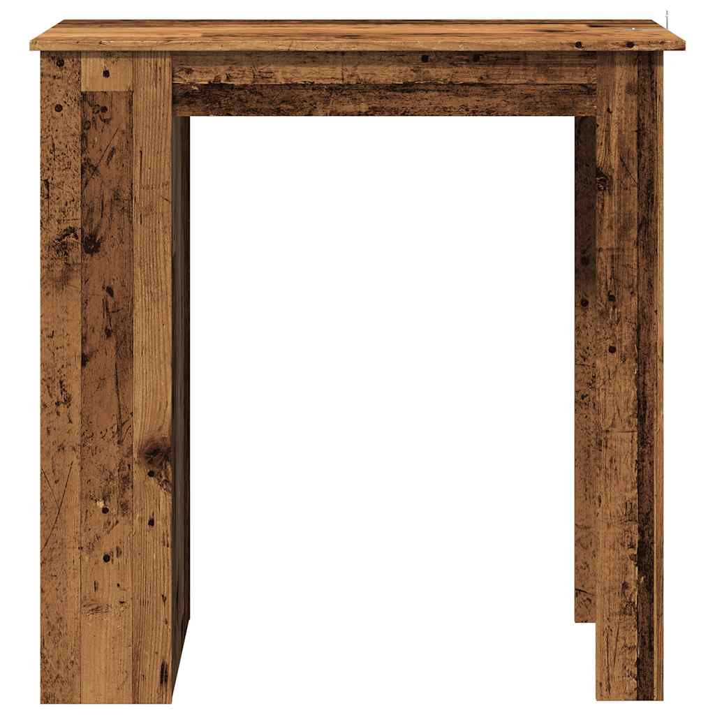 Bartafel met opbergrek 102x50x103,5 cm oud houtkleurig is nu te koop bij PeponiXL, paradijselijk wonen!