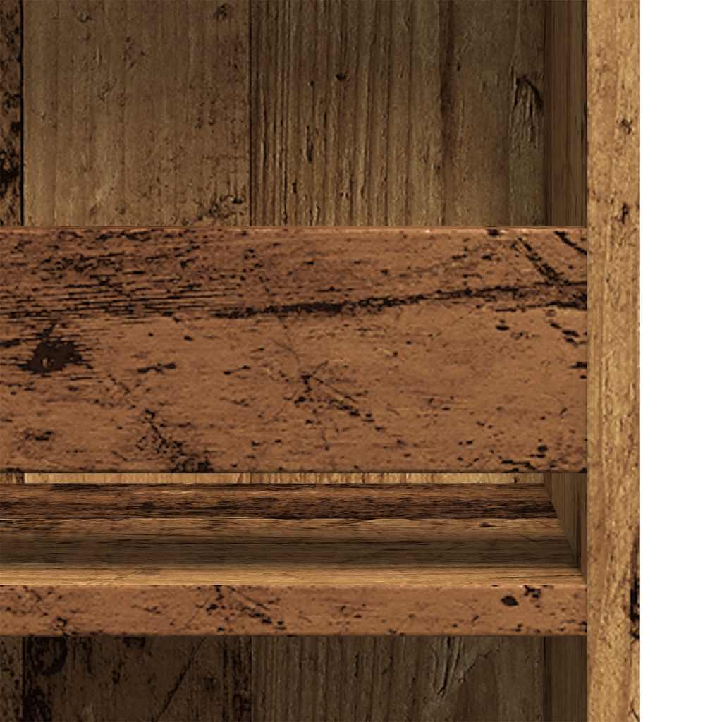 Bartafel met opbergrek 102x50x103,5 cm oud houtkleurig is nu te koop bij PeponiXL, paradijselijk wonen!