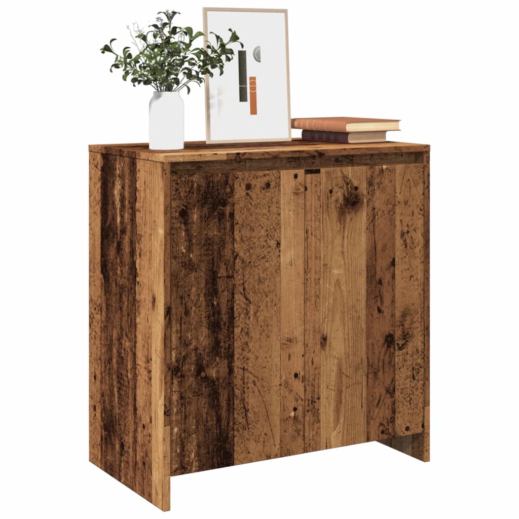 Dressoir 70x41x75 cm bewerkt hout oud houtkleurig is nu te koop bij PeponiXL, paradijselijk wonen!