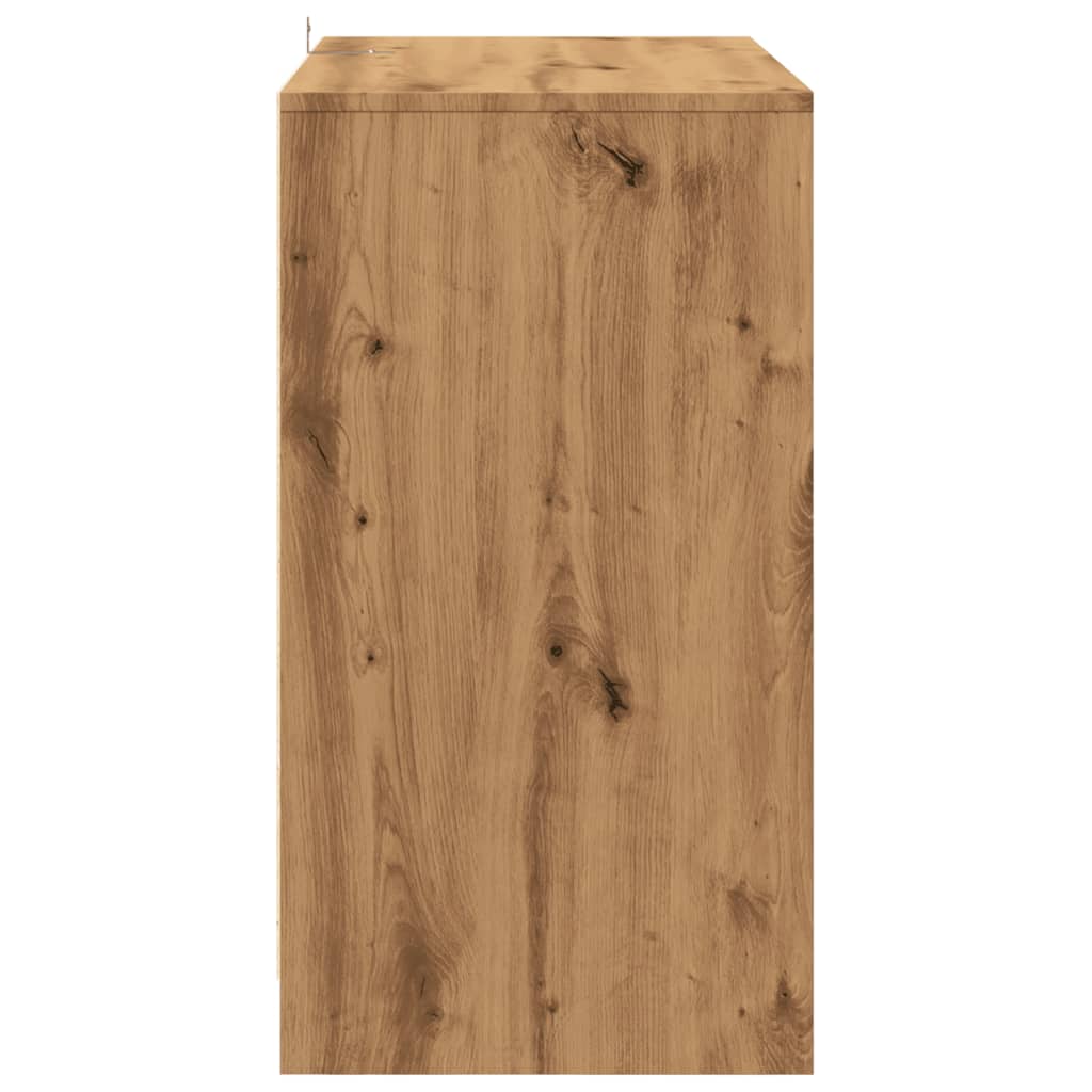 Dressoir 70x41x75 cm bewerkt hout artisanaal eikenkleur is nu te koop bij PeponiXL, paradijselijk wonen!