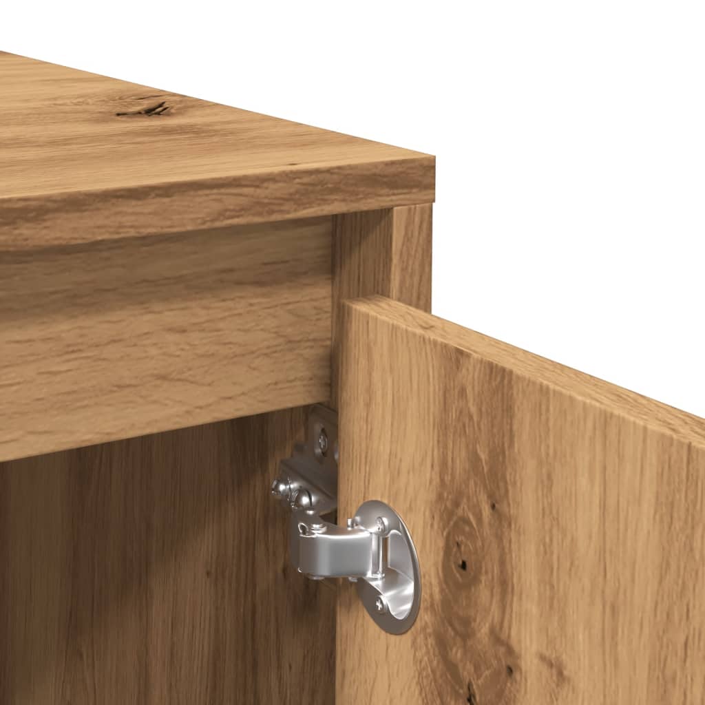 Dressoir 102x33x75 cm bewerkt hout artisanaal eikenkleurig is nu te koop bij PeponiXL, paradijselijk wonen!