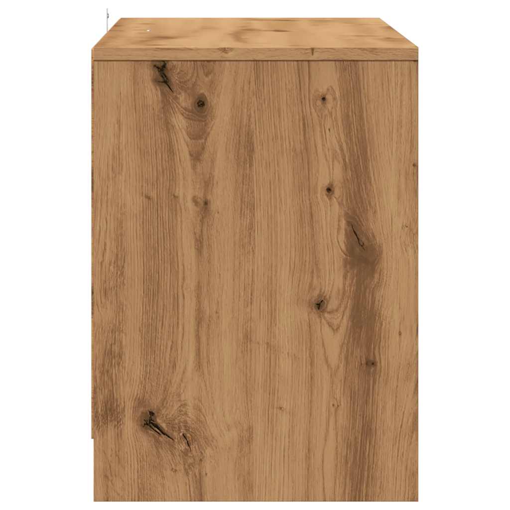 Tv-meubel 102x37,5x52,5 cm bewerkt hout artisanaal eikenkleur is nu te koop bij PeponiXL, paradijselijk wonen!