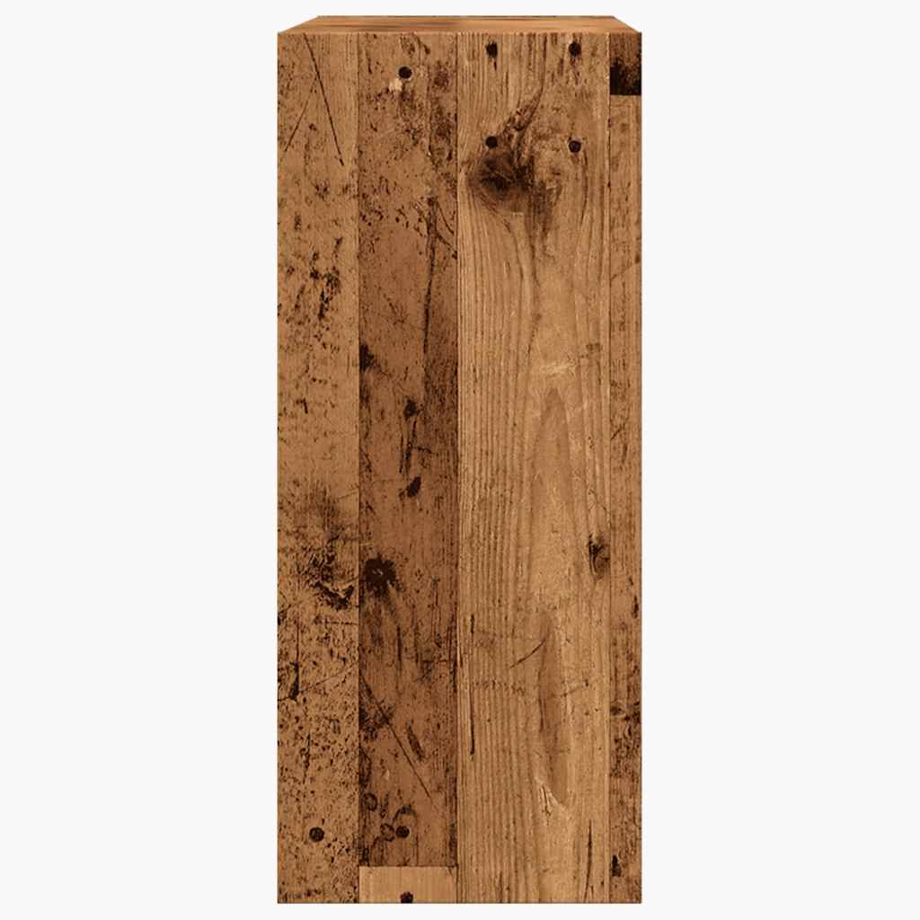 Boekenkast/kamerscherm 80x30x72 cm oud houtkleurig is nu te koop bij PeponiXL, paradijselijk wonen!