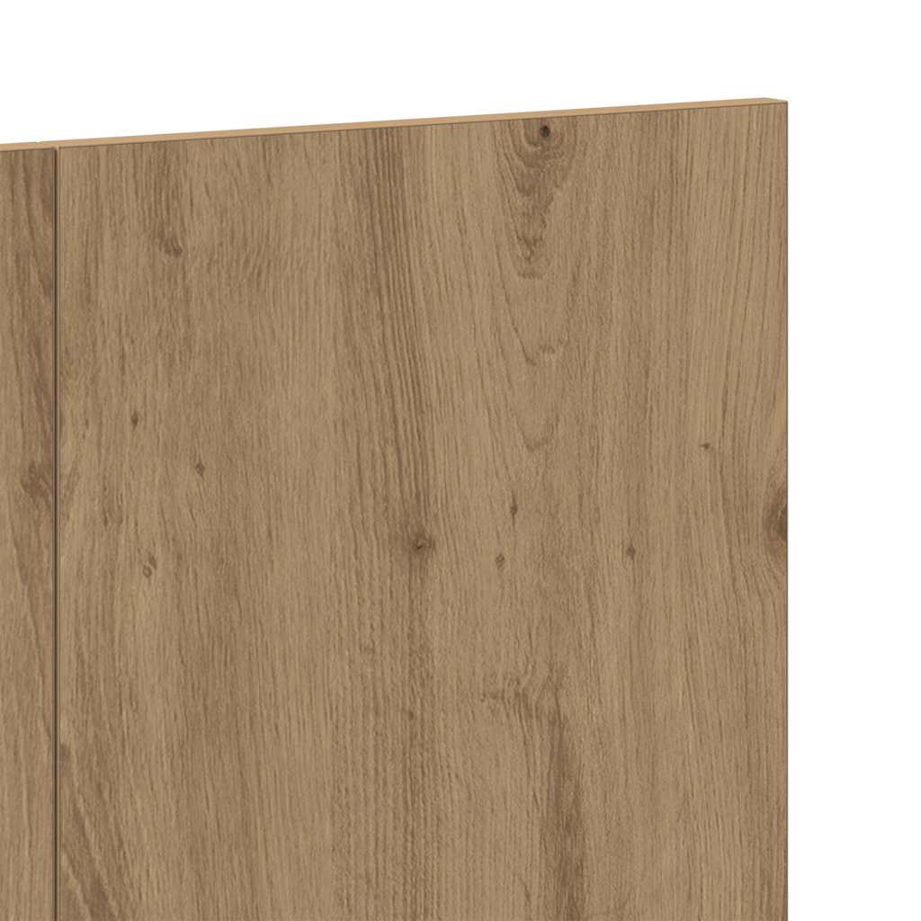 Hoofdeinde 120x1,5x80 cm bewerkt hout artisanaal eikenkleur is nu te koop bij PeponiXL, paradijselijk wonen!