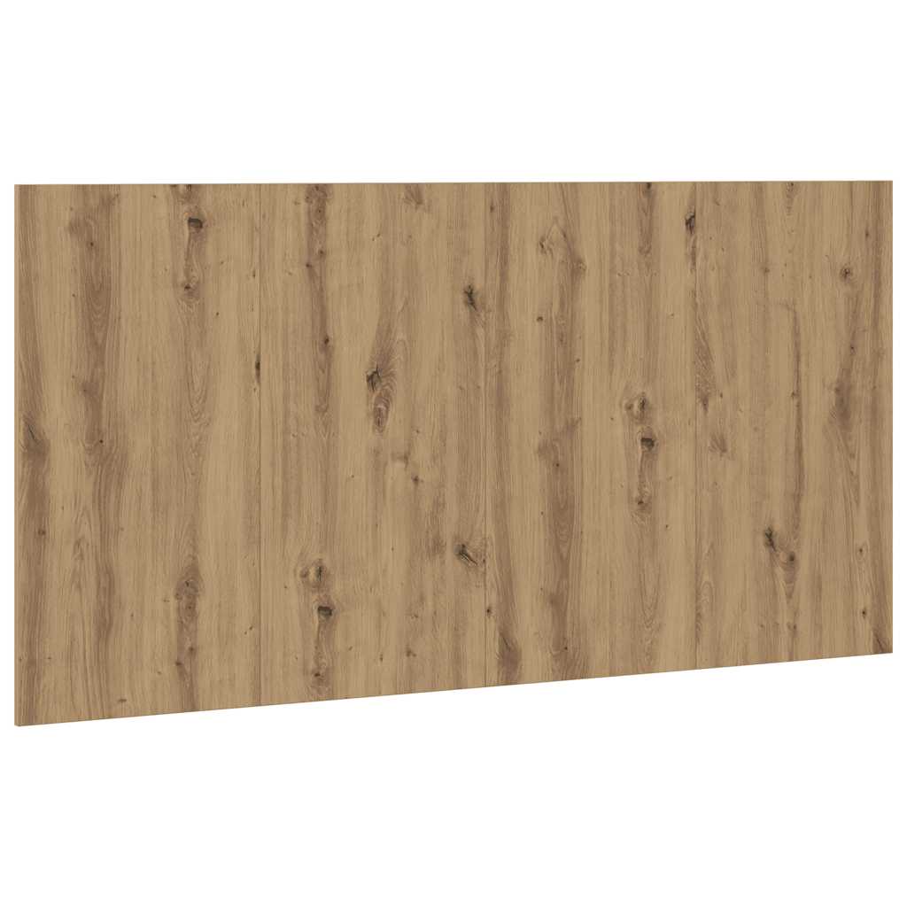 Hoofdeinde 160x1,5x80 cm bewerkt hout artisanaal eikenkleur is nu te koop bij PeponiXL, paradijselijk wonen!