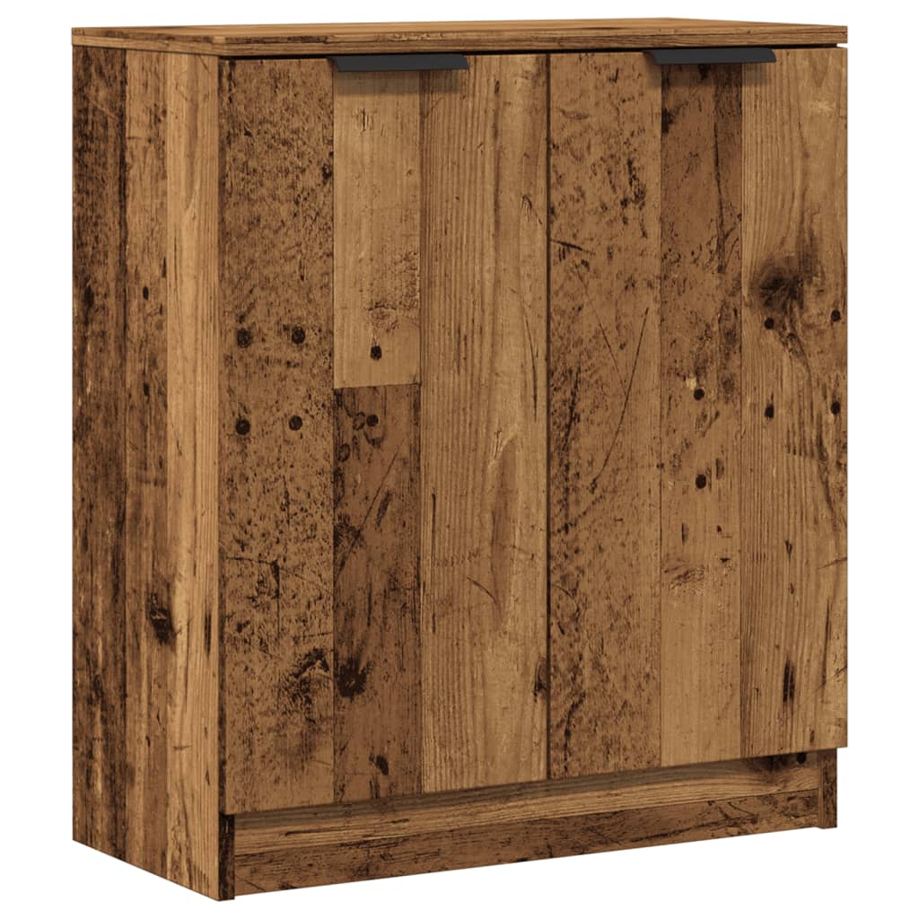 Dressoir 60x30x70 cm bewerkt hout oud houtkleurig is nu te koop bij PeponiXL, paradijselijk wonen!