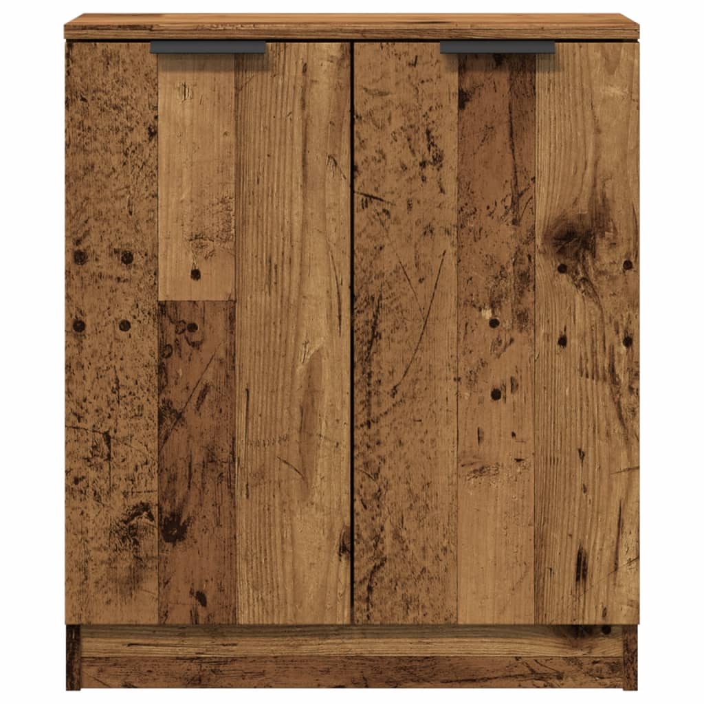Dressoir 60x30x70 cm bewerkt hout oud houtkleurig is nu te koop bij PeponiXL, paradijselijk wonen!