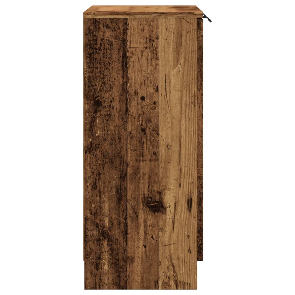Dressoir 60x30x70 cm bewerkt hout oud houtkleurig is nu te koop bij PeponiXL, paradijselijk wonen!
