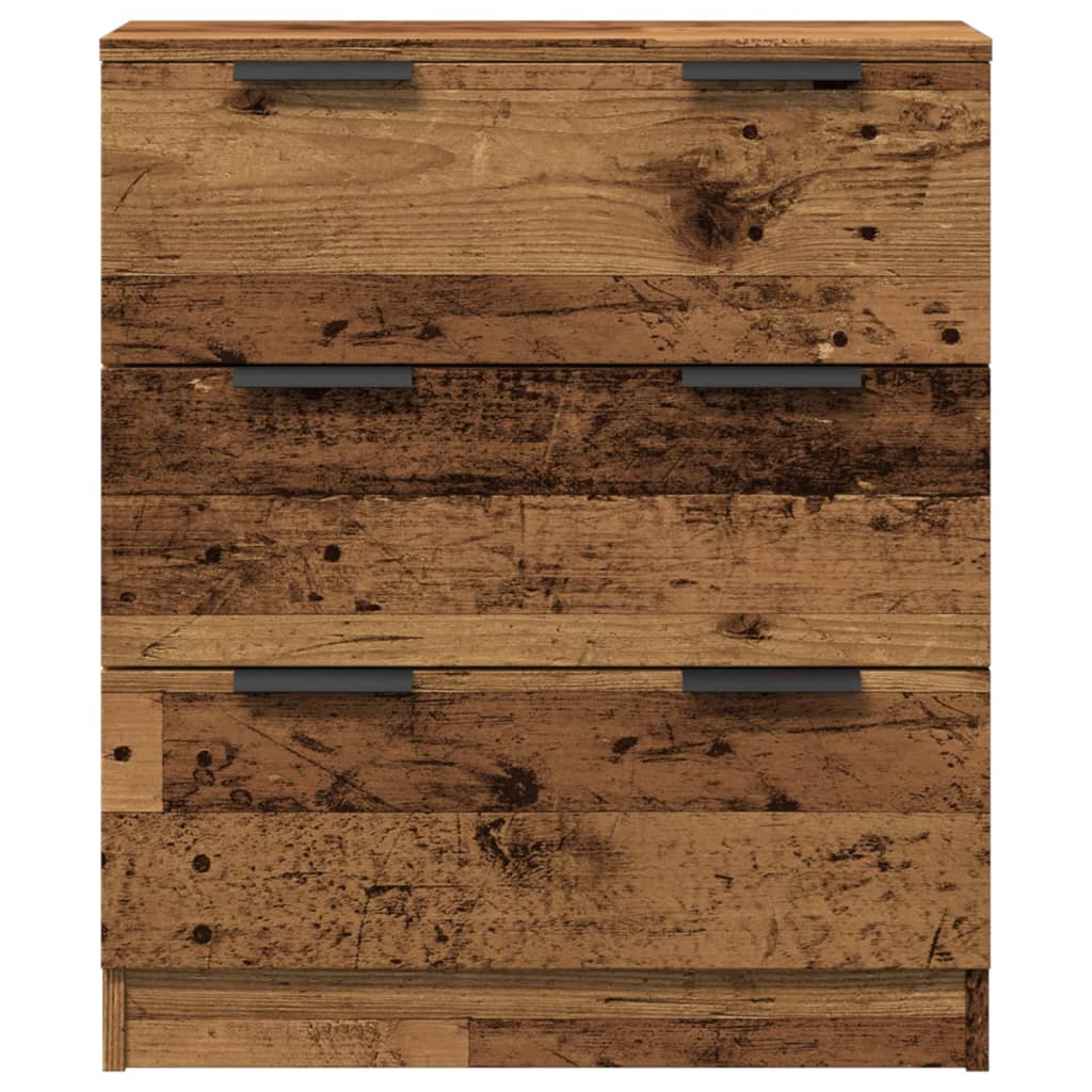 Dressoir 60x30x70 cm bewerkt hout oud houtkleurig is nu te koop bij PeponiXL, paradijselijk wonen!