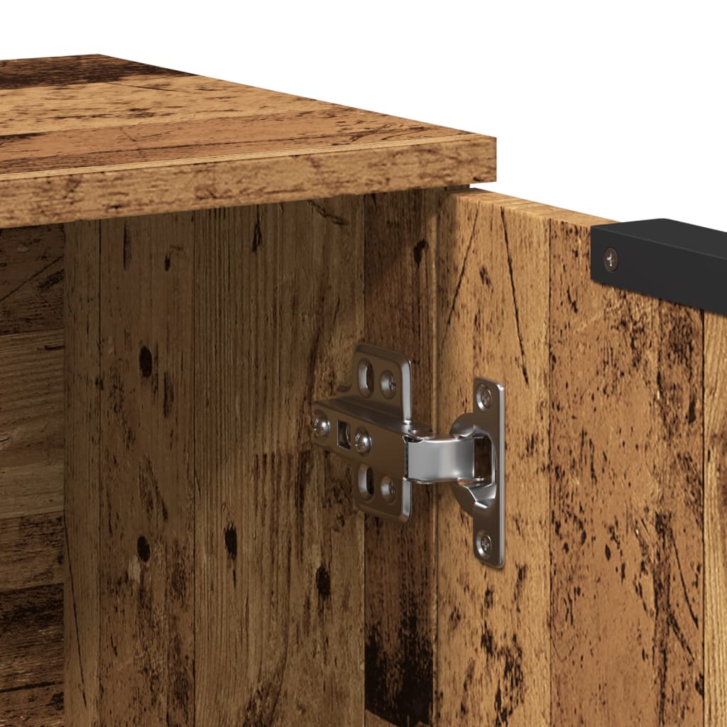 Dressoir 60x30x70 cm bewerkt hout oud houtkleurig is nu te koop bij PeponiXL, paradijselijk wonen!