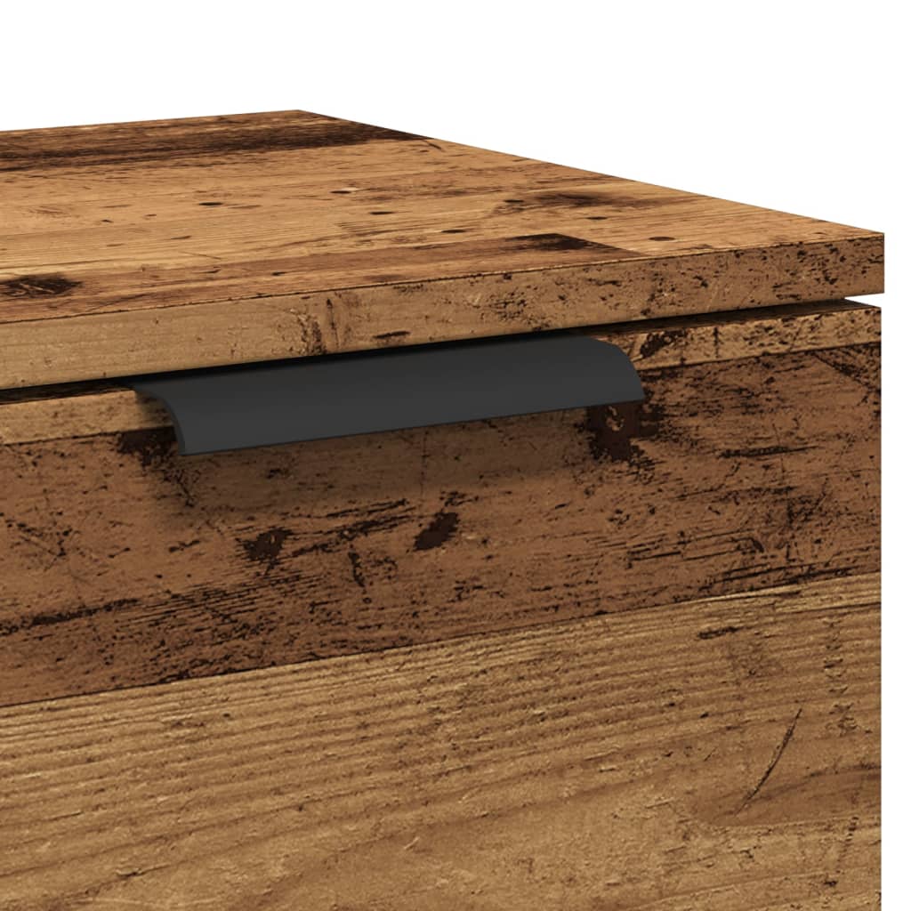 Dressoir 60x30x70 cm bewerkt hout oud houtkleurig is nu te koop bij PeponiXL, paradijselijk wonen!