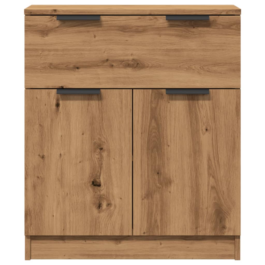 Dressoir 60x30x70 cm bewerkt hout artisan eikenkleurig is nu te koop bij PeponiXL, paradijselijk wonen!