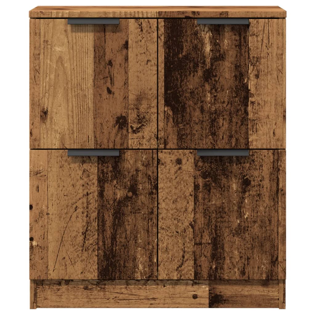 Dressoir 60x30x70 cm bewerkt hout oud houtkleurig is nu te koop bij PeponiXL, paradijselijk wonen!