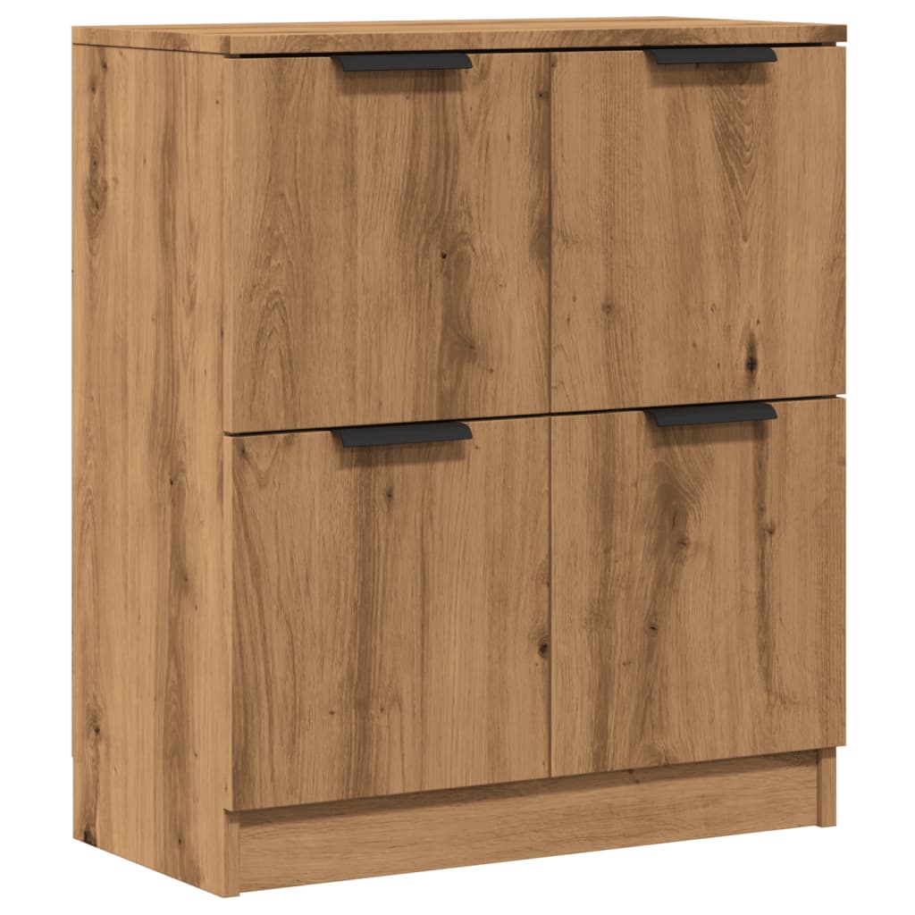 Dressoir 60x30x70 cm bewerkt hout artisan eikenkleurig is nu te koop bij PeponiXL, paradijselijk wonen!