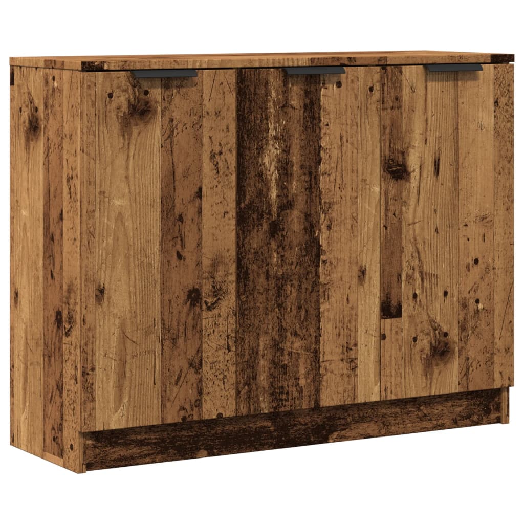 Dressoir 90,5x30x70 cm bewerkt hout oud houtkleurig is nu te koop bij PeponiXL, paradijselijk wonen!