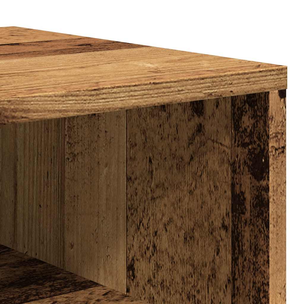 Tv-meubel 150x33,5x45 cm bewerkt hout oud houtkleurig is nu te koop bij PeponiXL, paradijselijk wonen!