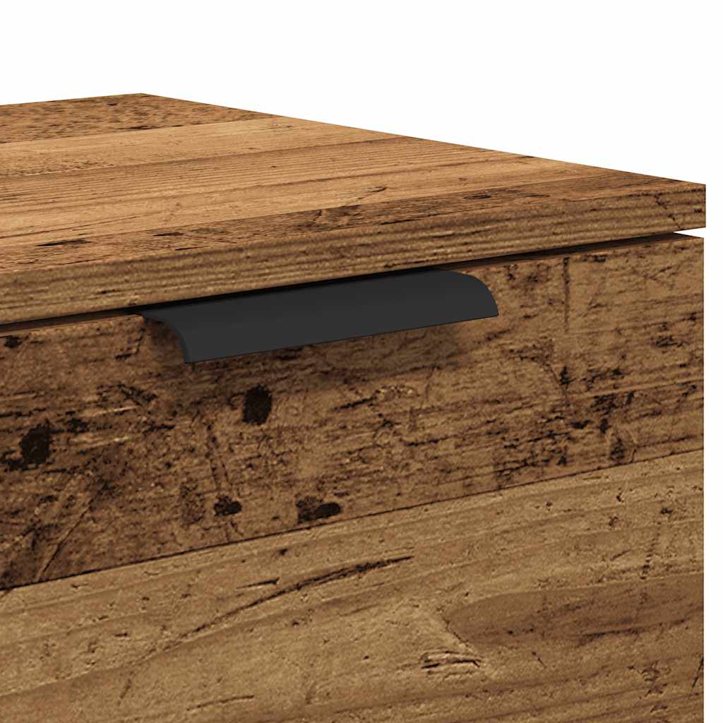 Tv-meubel 102x35x36,5 cm bewerkt hout oud houtkleurig is nu te koop bij PeponiXL, paradijselijk wonen!