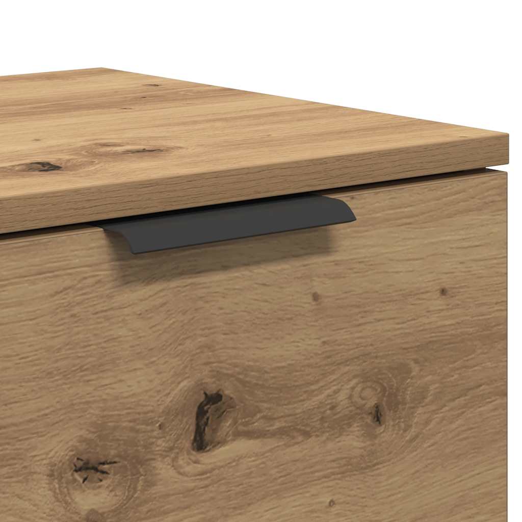 Tv-meubel 102x35x36,5 cm bewerkt hout artisanaal eikenkleur is nu te koop bij PeponiXL, paradijselijk wonen!