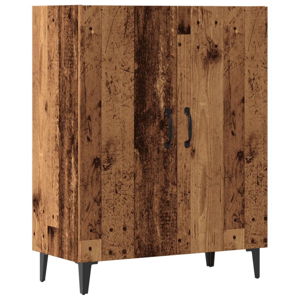 Dressoir 70x34x90 cm bewerkt hout oud houtkleurig is nu te koop bij PeponiXL, paradijselijk wonen!