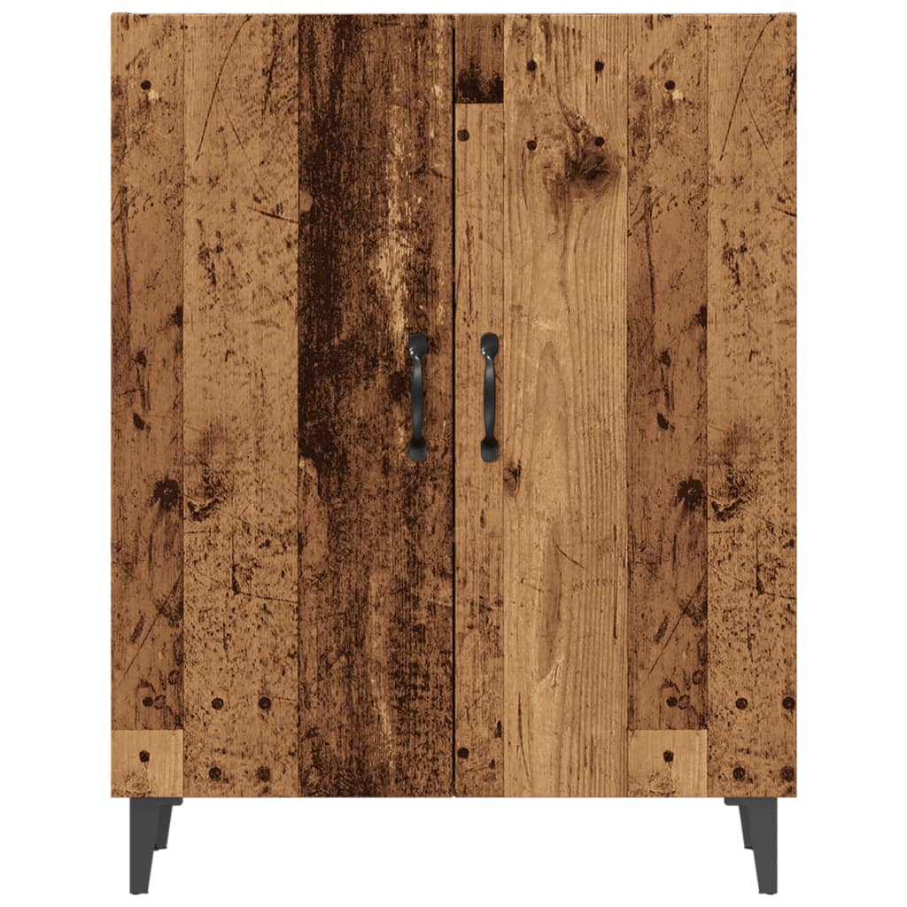 Dressoir 70x34x90 cm bewerkt hout oud houtkleurig is nu te koop bij PeponiXL, paradijselijk wonen!