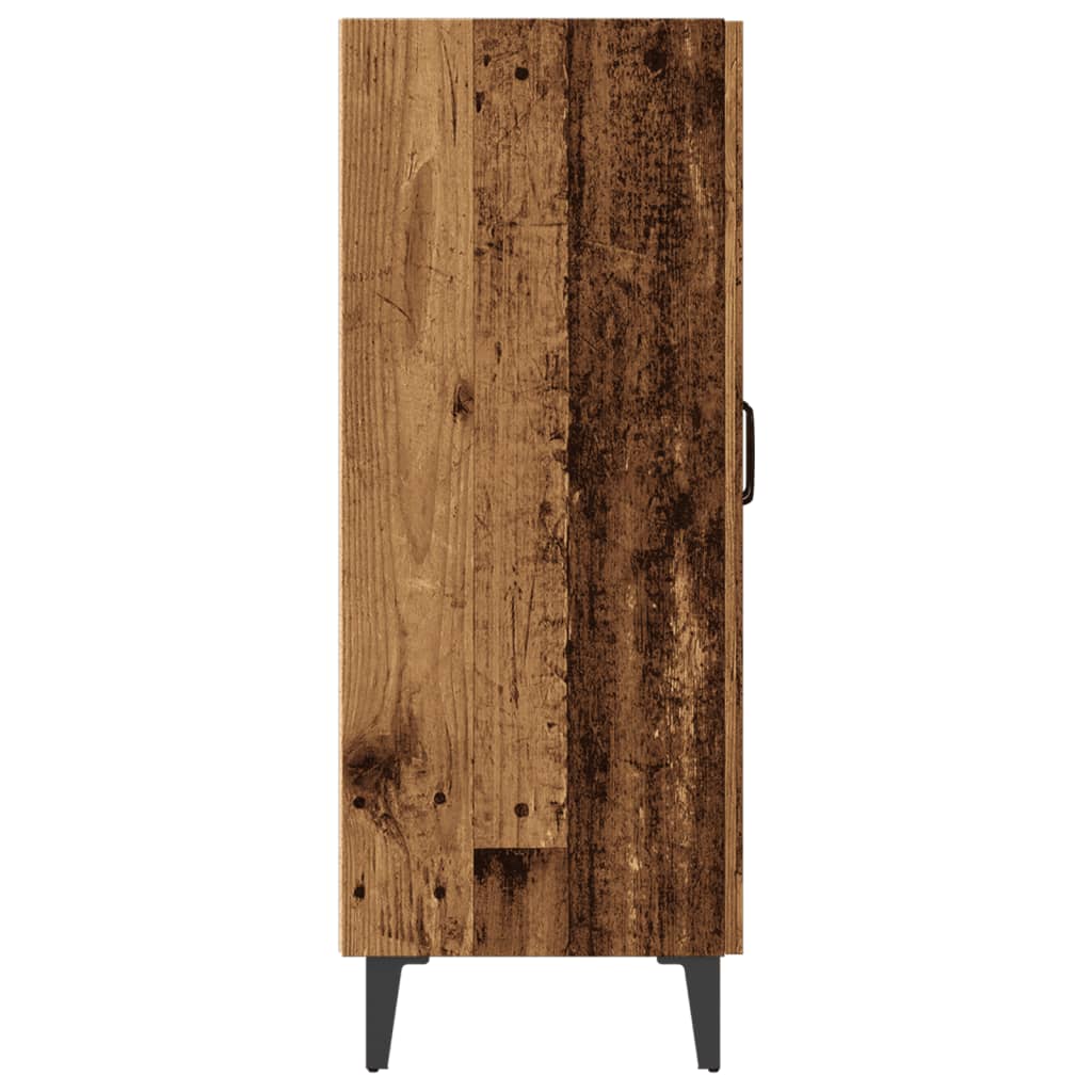 Dressoir 70x34x90 cm bewerkt hout oud houtkleurig is nu te koop bij PeponiXL, paradijselijk wonen!