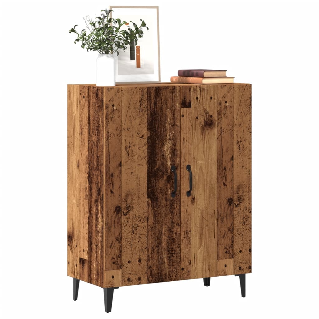Dressoir 70x34x90 cm bewerkt hout oud houtkleurig is nu te koop bij PeponiXL, paradijselijk wonen!