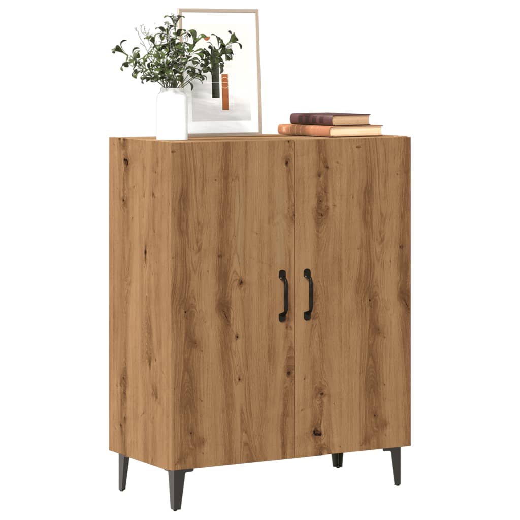 Dressoir 70x34x90 cm bewerkt hout artisanaal eikenkleur is nu te koop bij PeponiXL, paradijselijk wonen!