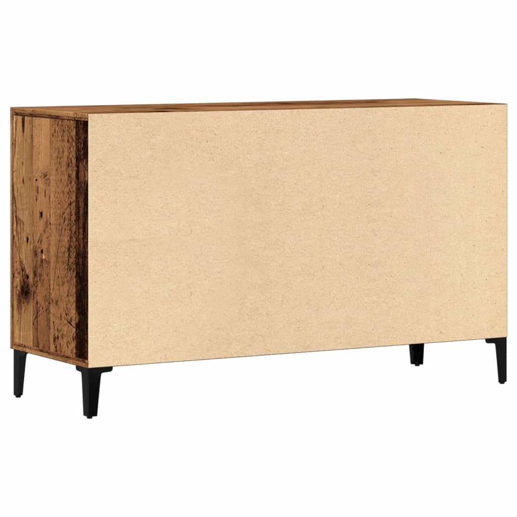 Dressoir 100x36x60 cm bewerkt hout oud houtkleurig is nu te koop bij PeponiXL, paradijselijk wonen!