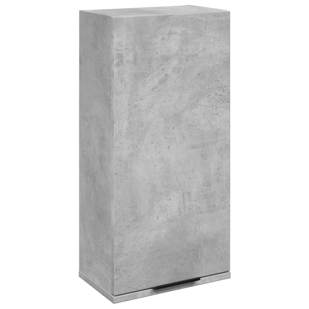 Badkamerkast wandgemonteerd 32x20x67 cm betongrijs is nu te koop bij PeponiXL, paradijselijk wonen!