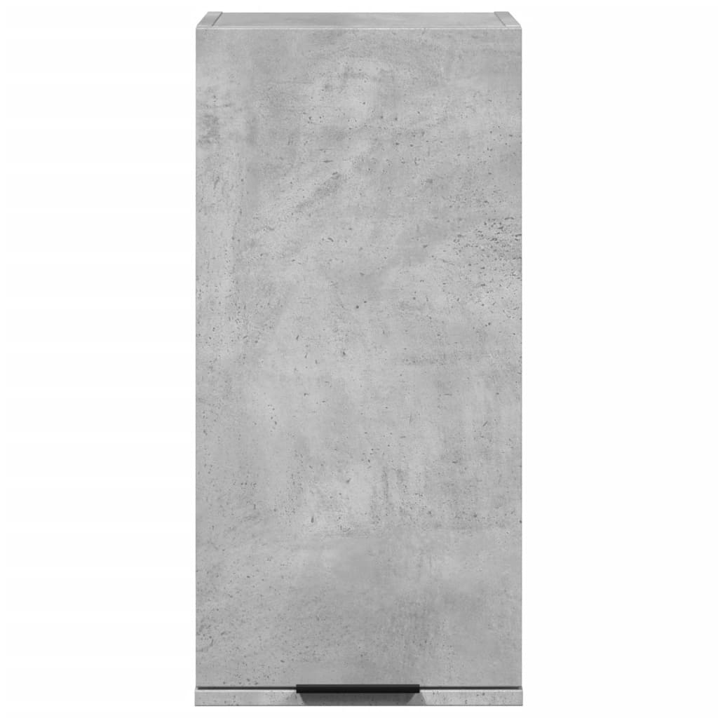 Badkamerkast wandgemonteerd 32x20x67 cm betongrijs is nu te koop bij PeponiXL, paradijselijk wonen!