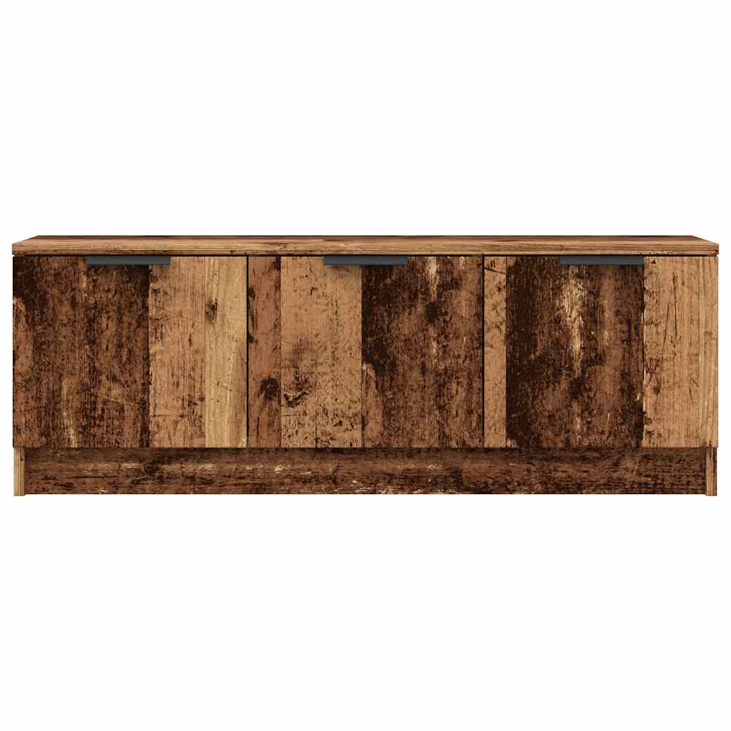 Tv-meubel 102x35x36,5 cm bewerkt hout oud houtkleurig is nu te koop bij PeponiXL, paradijselijk wonen!