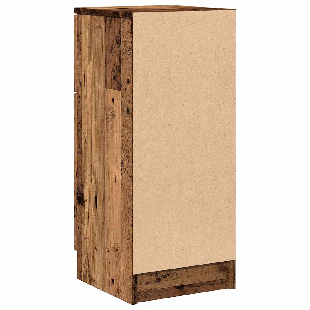 Dressoir 30x30x70 cm bewerkt hout oud houtkleurig is nu te koop bij PeponiXL, paradijselijk wonen!