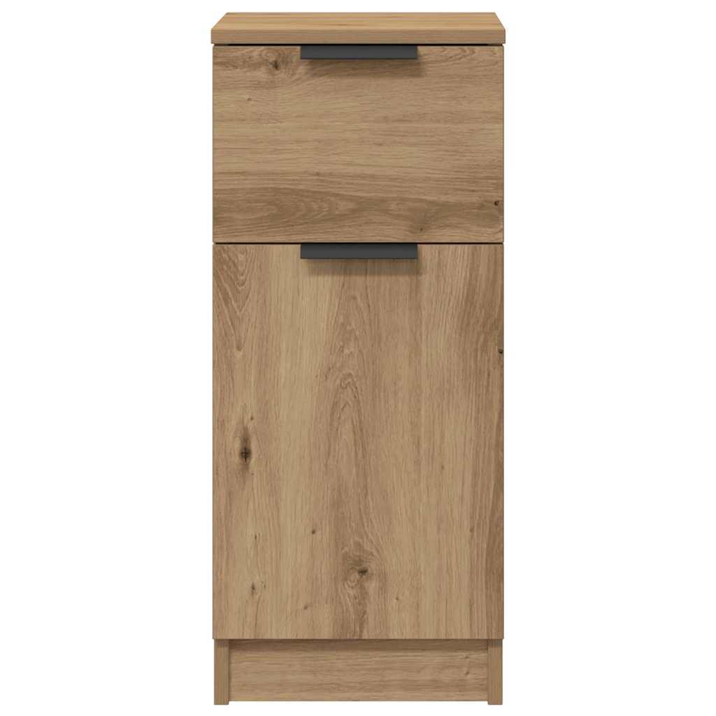 Dressoir 30x30x70 cm bewerkt hout artisanaal eikenkleur is nu te koop bij PeponiXL, paradijselijk wonen!