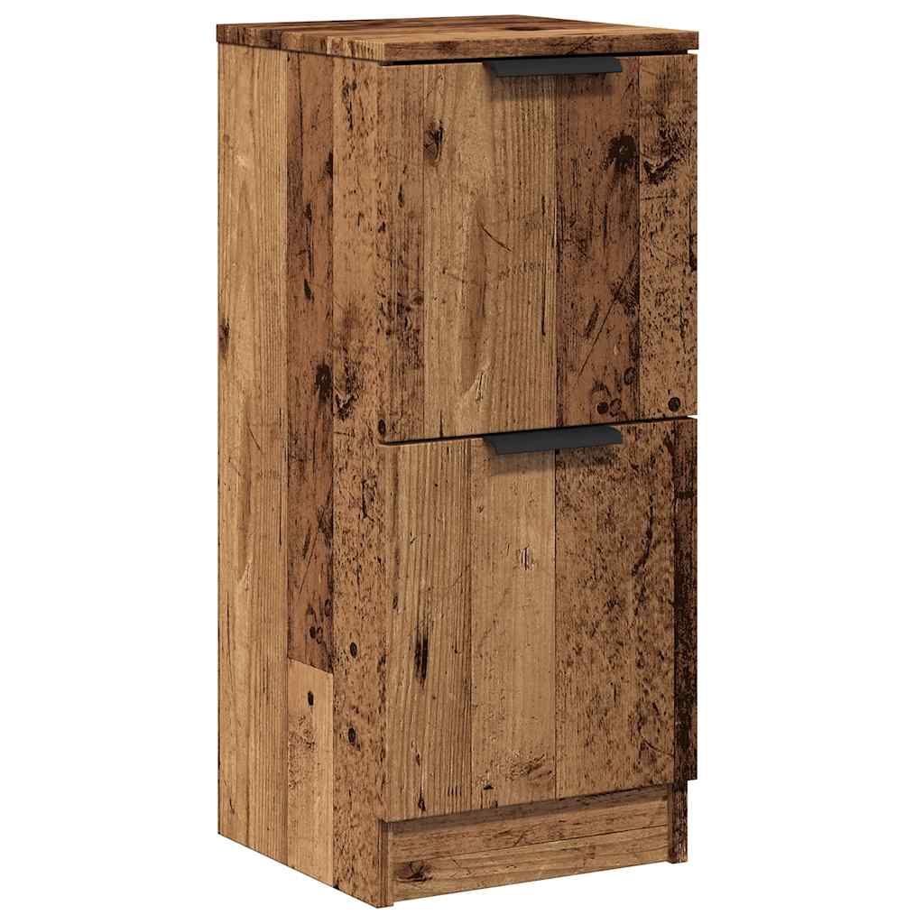 Dressoir 30x30x70 cm bewerkt hout oud houtkleurig is nu te koop bij PeponiXL, paradijselijk wonen!